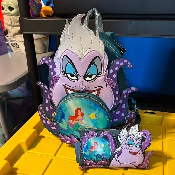 Crystal Ball Loungefly Ursula Wallet Loungefly Disney The Little
